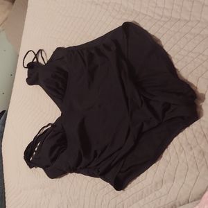 Black one- piece